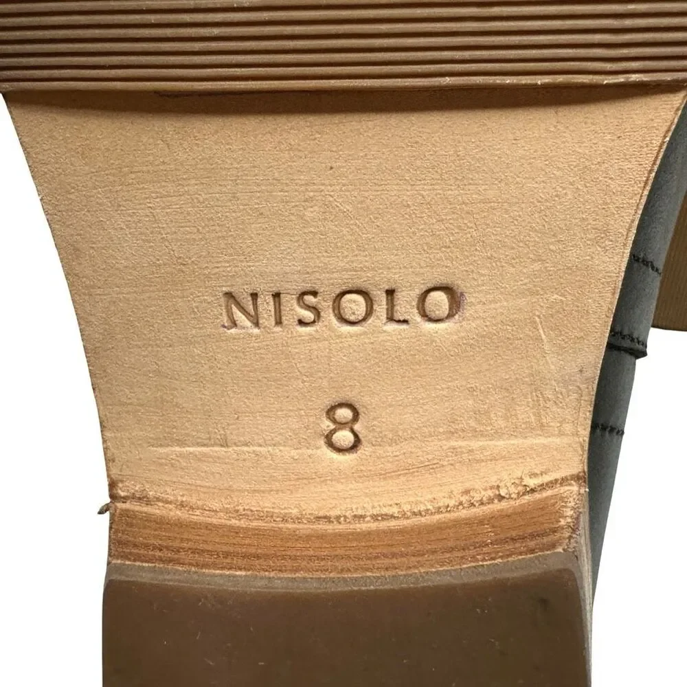 Nisolo Mia Everyday Booties - Black - Size 8 - Retail $228